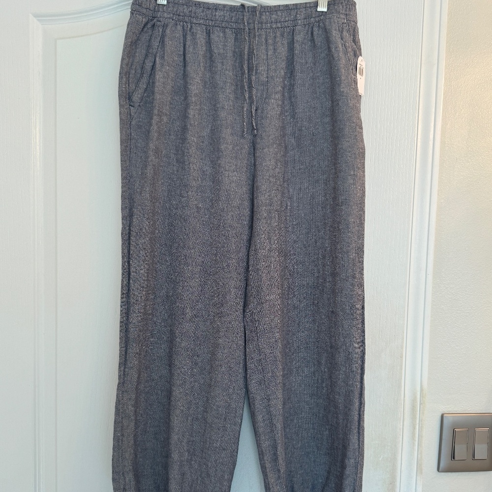 NWT Old Navy linen trousers